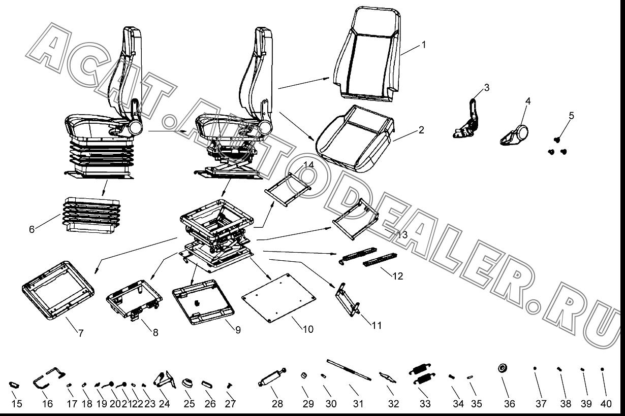 Плоский подшипник 8102 для XCMG LW300KN