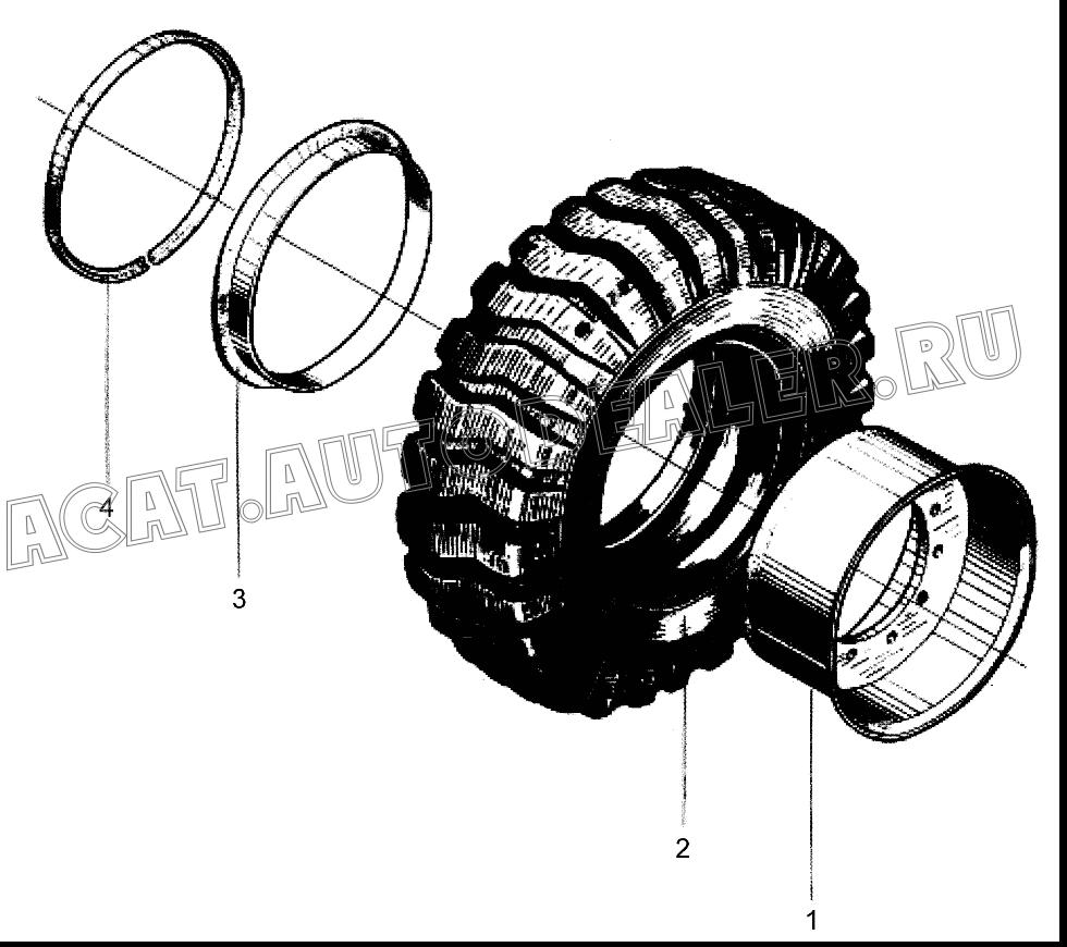 Корпус ZL50E.5.1.1 для XCMG LW541F