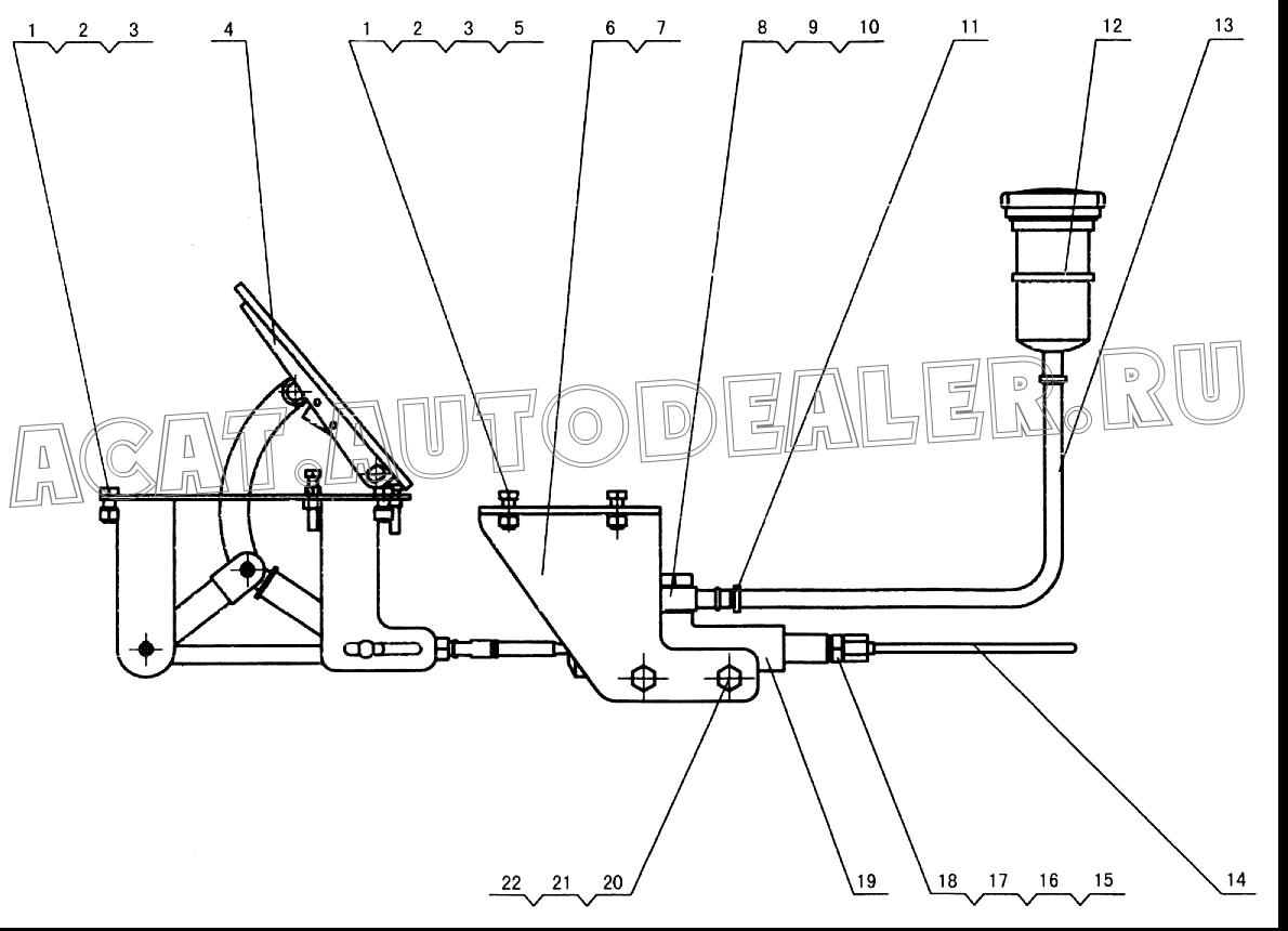 Treadboard QY16K-09-1 для XCMG QY25K5