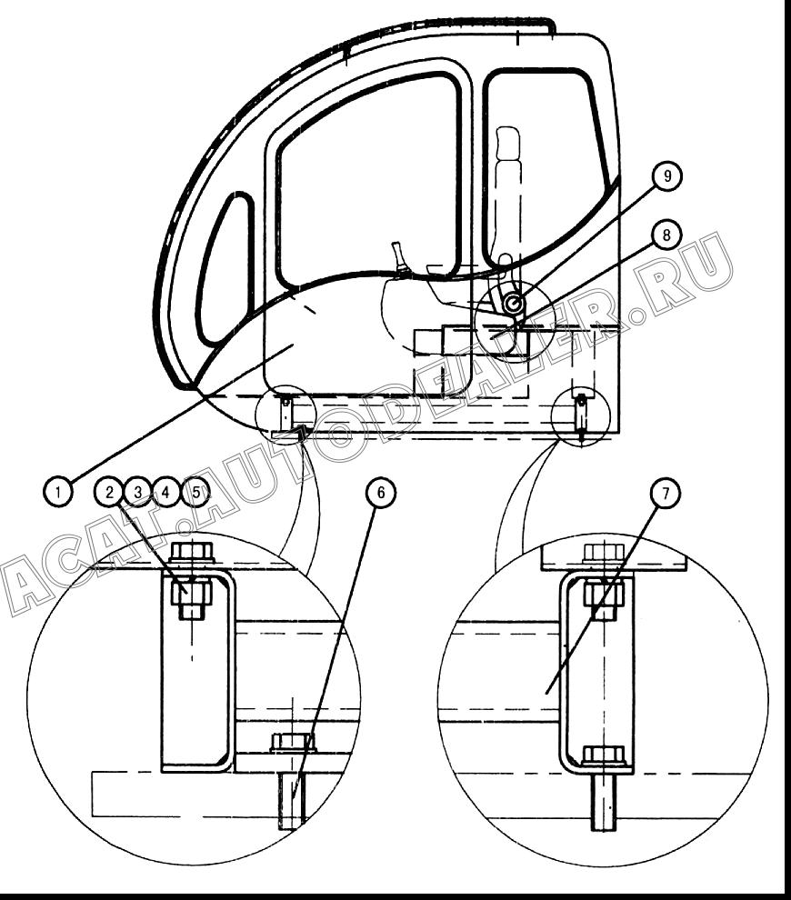 Manipulate ventnculus general balling CZS.00II.1 для XCMG QY25K5