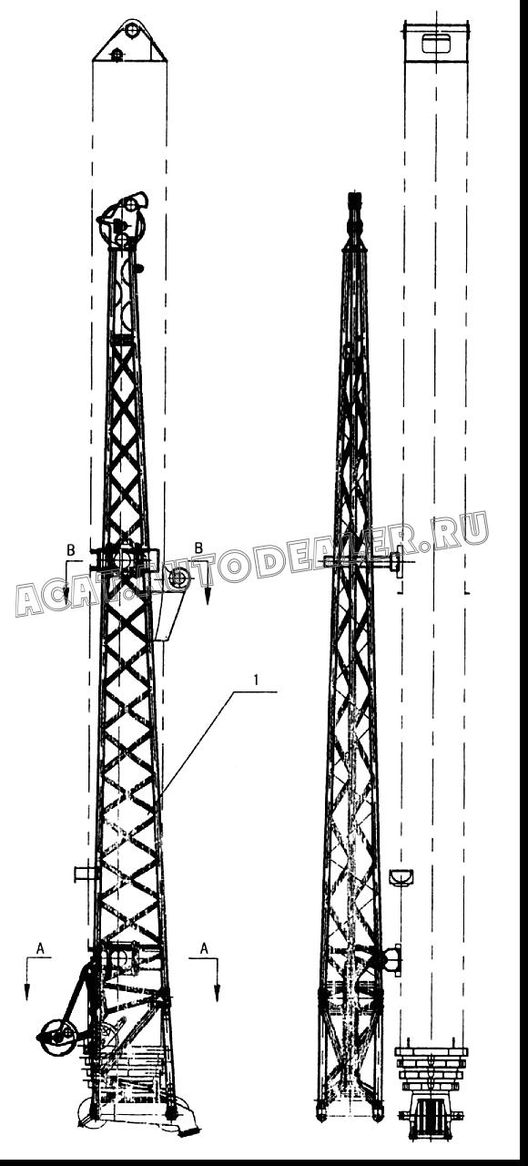 Jib assembly QY25K5.14.1 для XCMG QY25K5