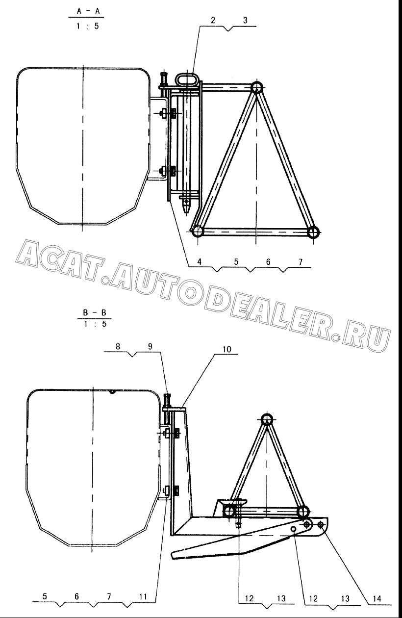 Shaft QY16K.11.3 для XCMG QY25K5