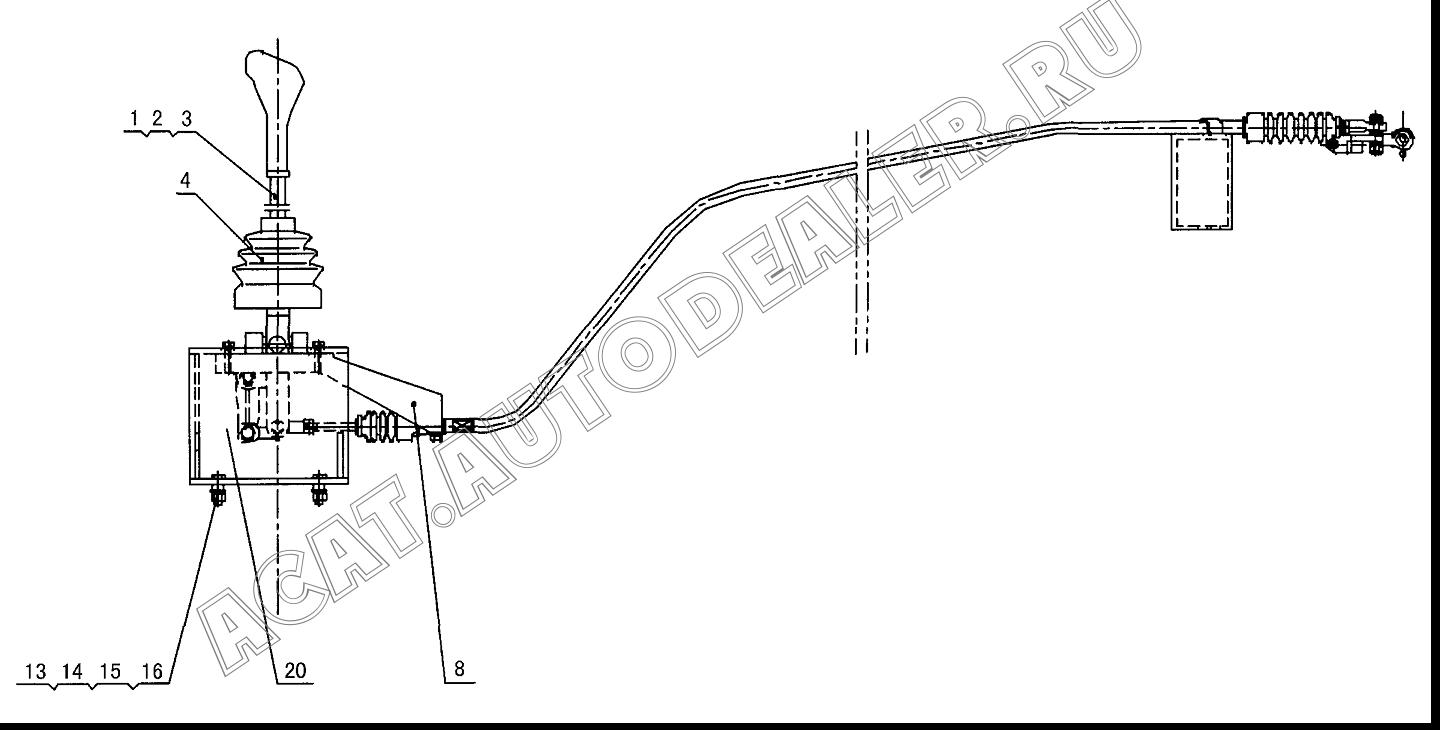 Gear mark XZ50K-BS-03 для XCMG QY70K