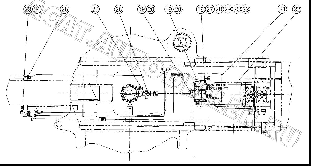 Measure press Fitting 10124397 для XCMG QY70K