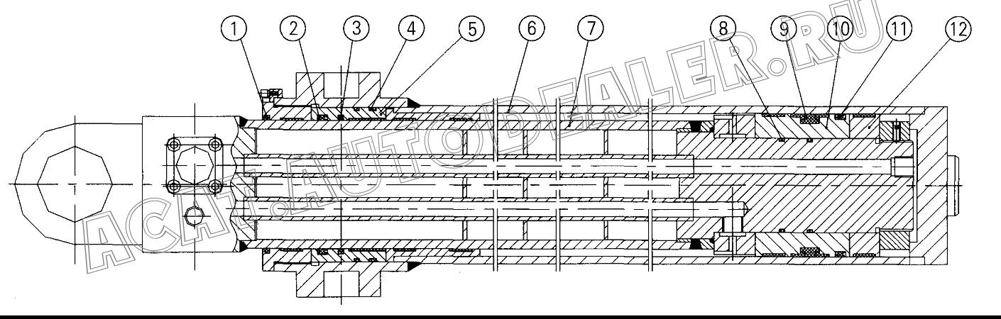 Series Wiper d170X185X11X14 12103250 для XCMG QY70K