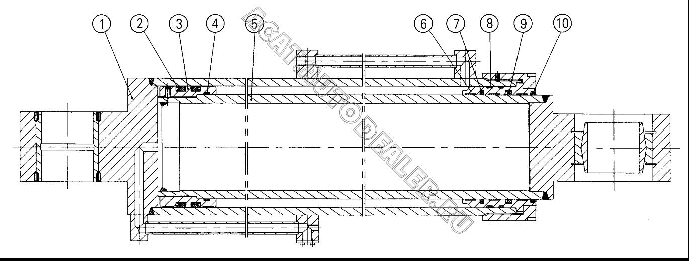 O-Ring 266.07X5.33 12103244 для XCMG QY70K