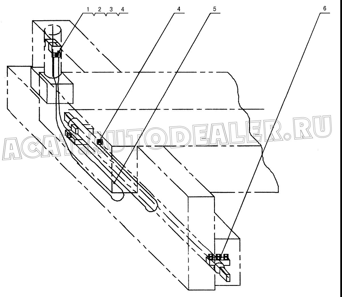 Tube 10125581 для XCMG QY70K