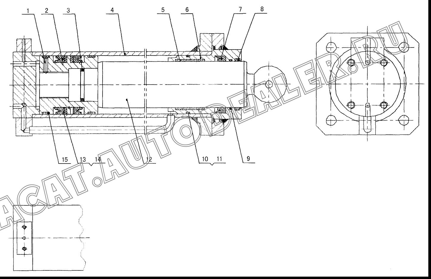 Piston QY50K.76-01 для XCMG QY70K