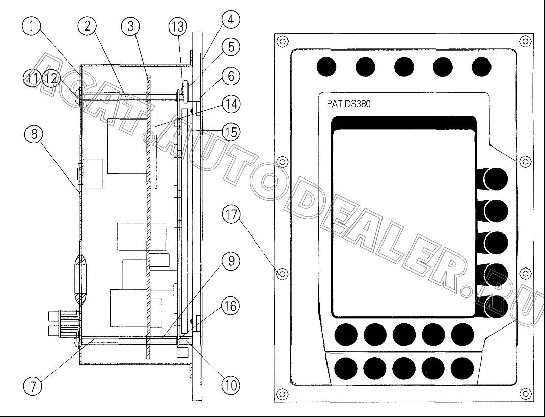 Rear gate unit 10220376 для XCMG QY70K