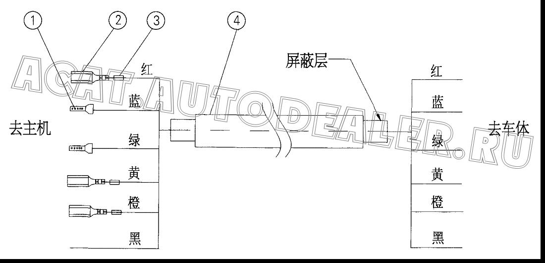 Cold press terminal 10220401 для XCMG QY70K