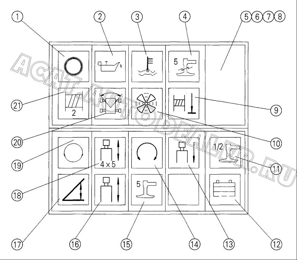 Sign Plate 12102674 для XCMG QY70K