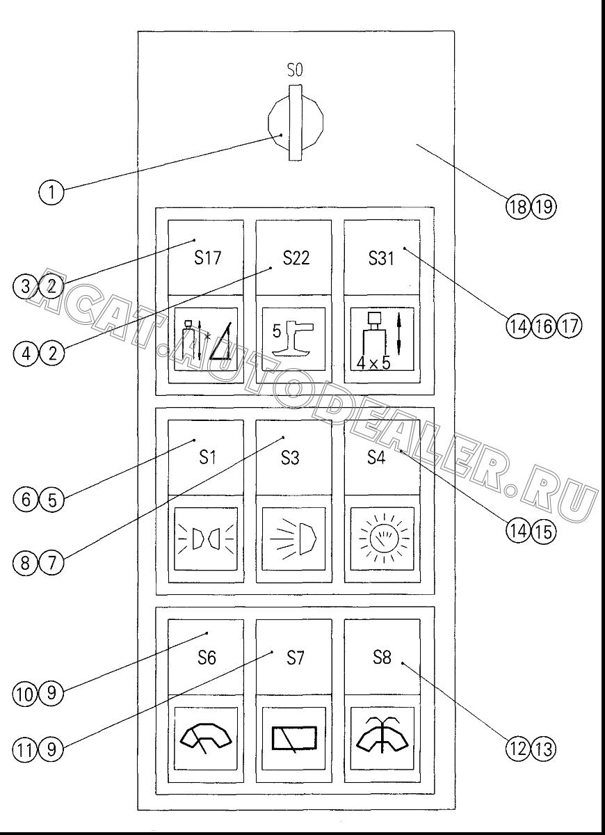 Sign plate 12102693 для XCMG QY70K