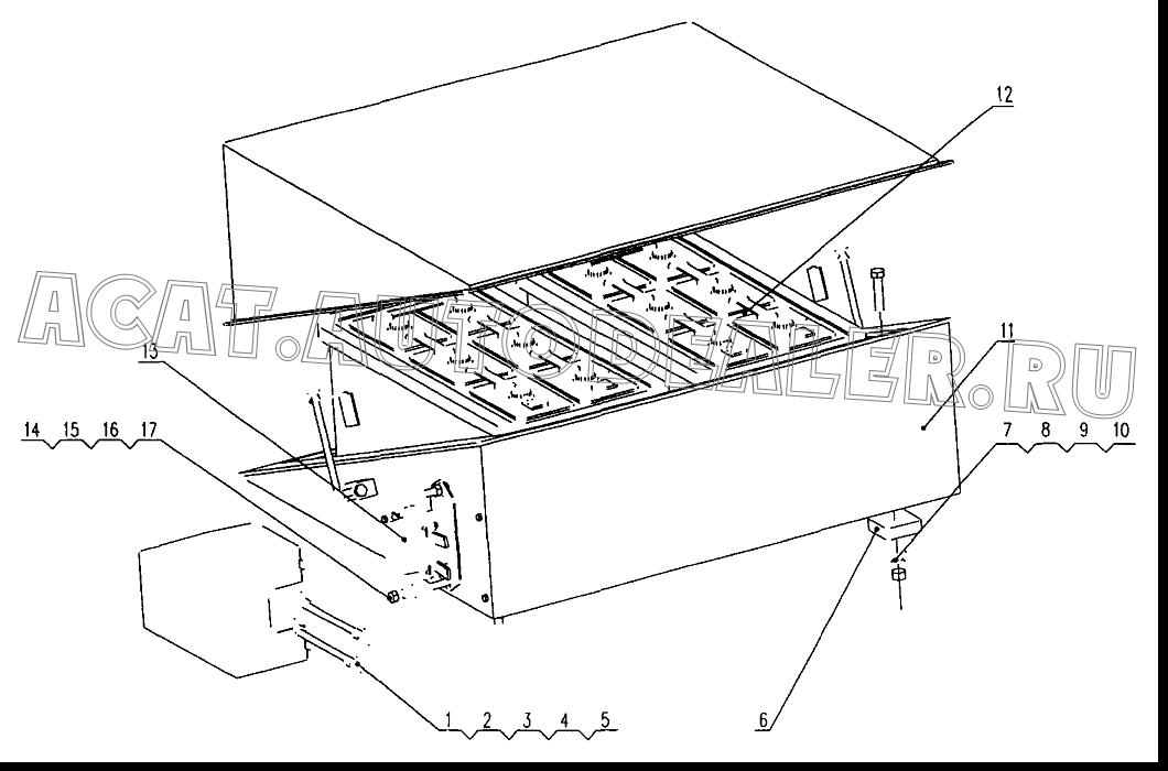 Cushion XZA200-74-1 для XCMG QY70K