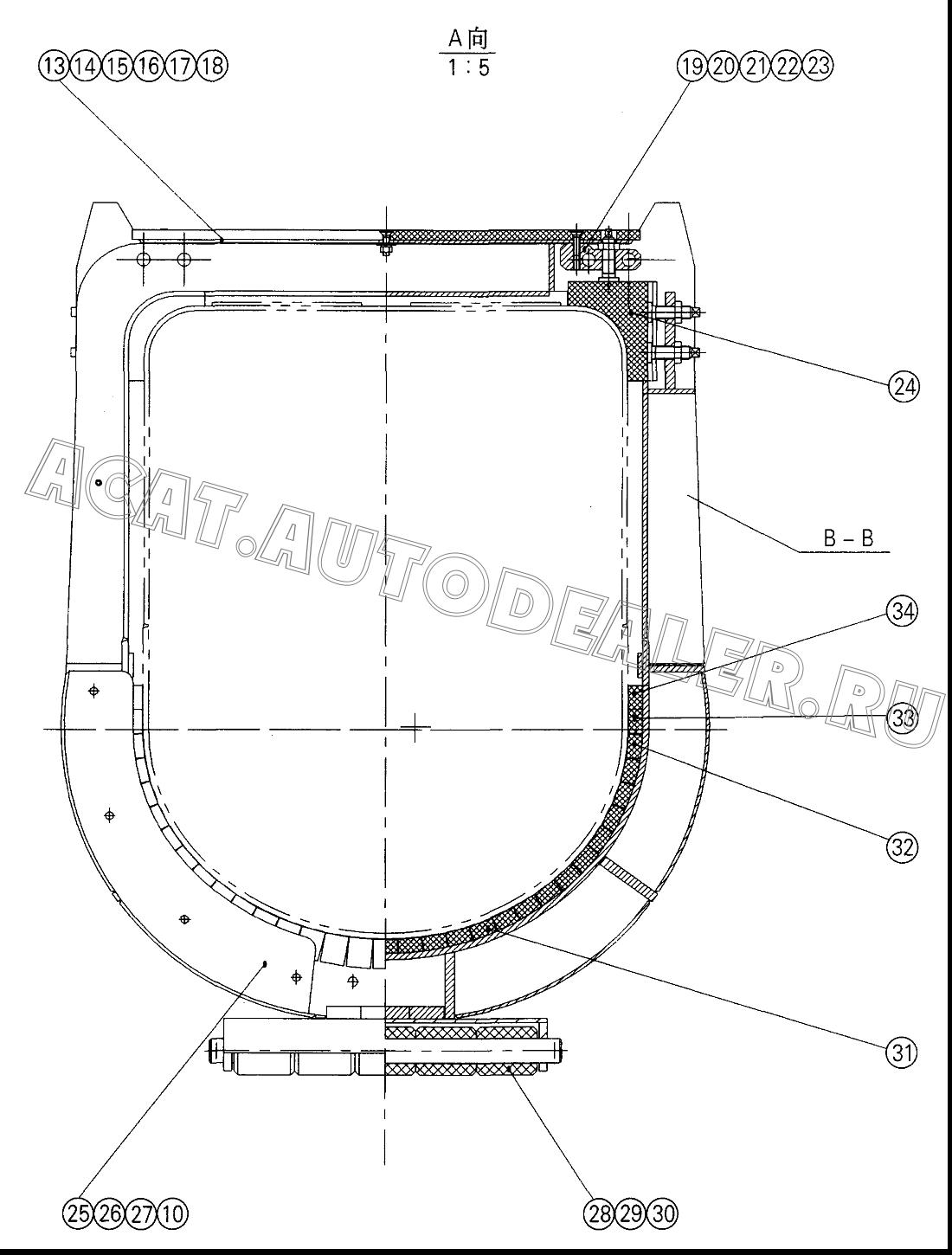 Plate 05602058 для XCMG QY70K