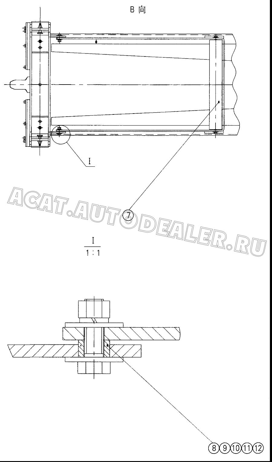 Roller 08602051 для XCMG QY70K