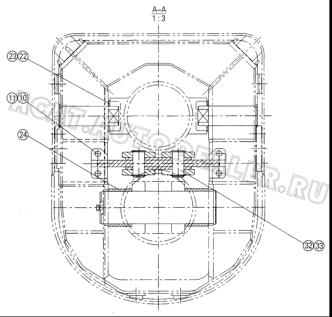 Adjust Mat 02501388 для XCMG QY70K