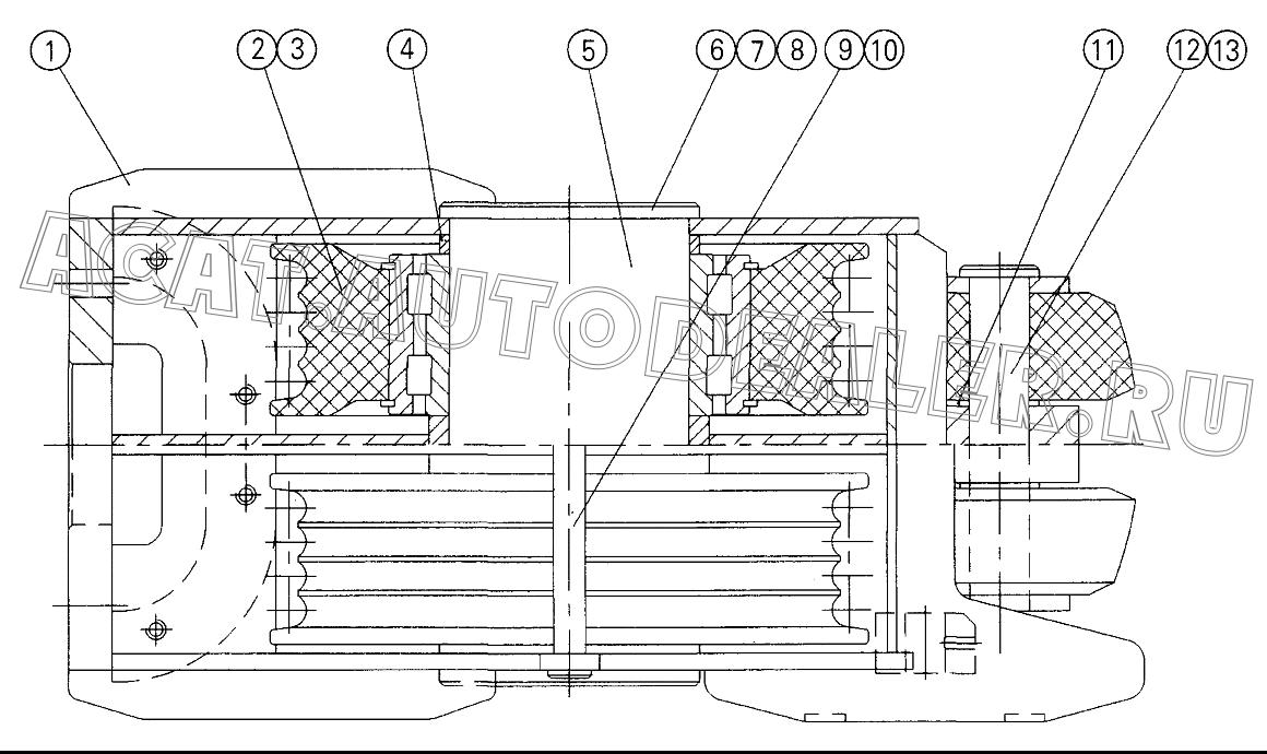 Guide Pulley 08602125 для XCMG QY70K