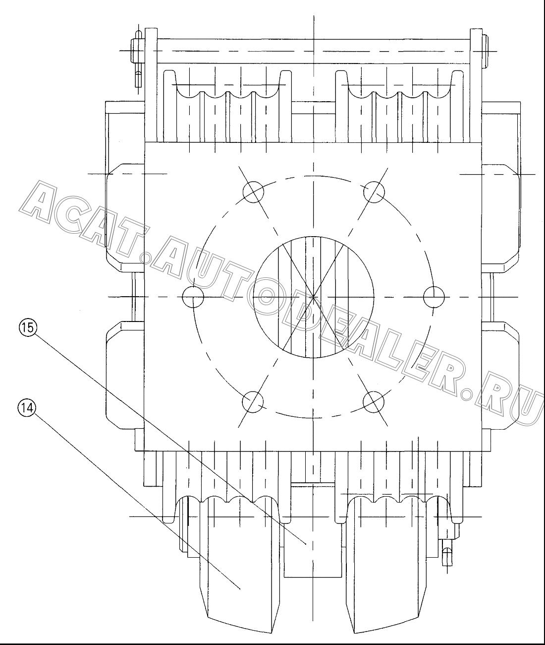 Trolley 11412847 для XCMG QY70K