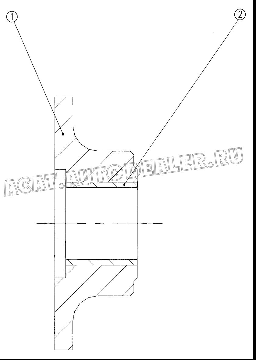 Pulley 02501404 для XCMG QY70K