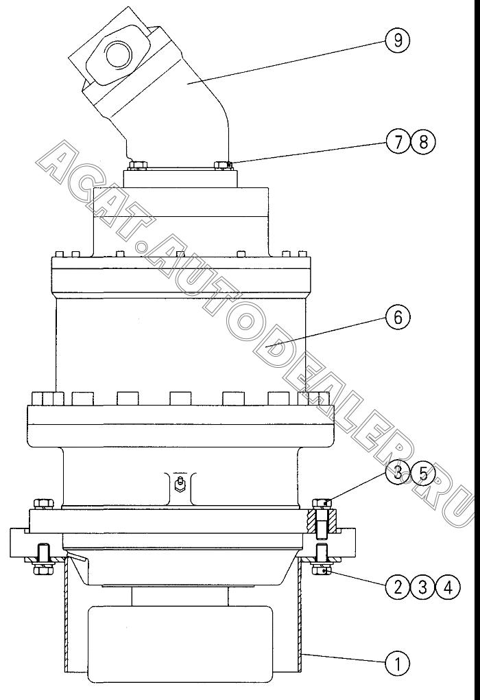 Protection plate 02500475 для XCMG QY70K