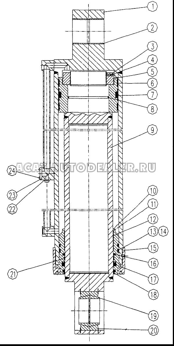 Цилиндр QY30K5.28-01 для XCMG QY30K5