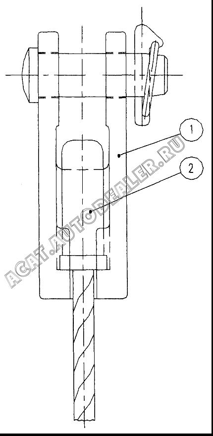 Стальной трос 11416772-1 для XCMG QY30K5