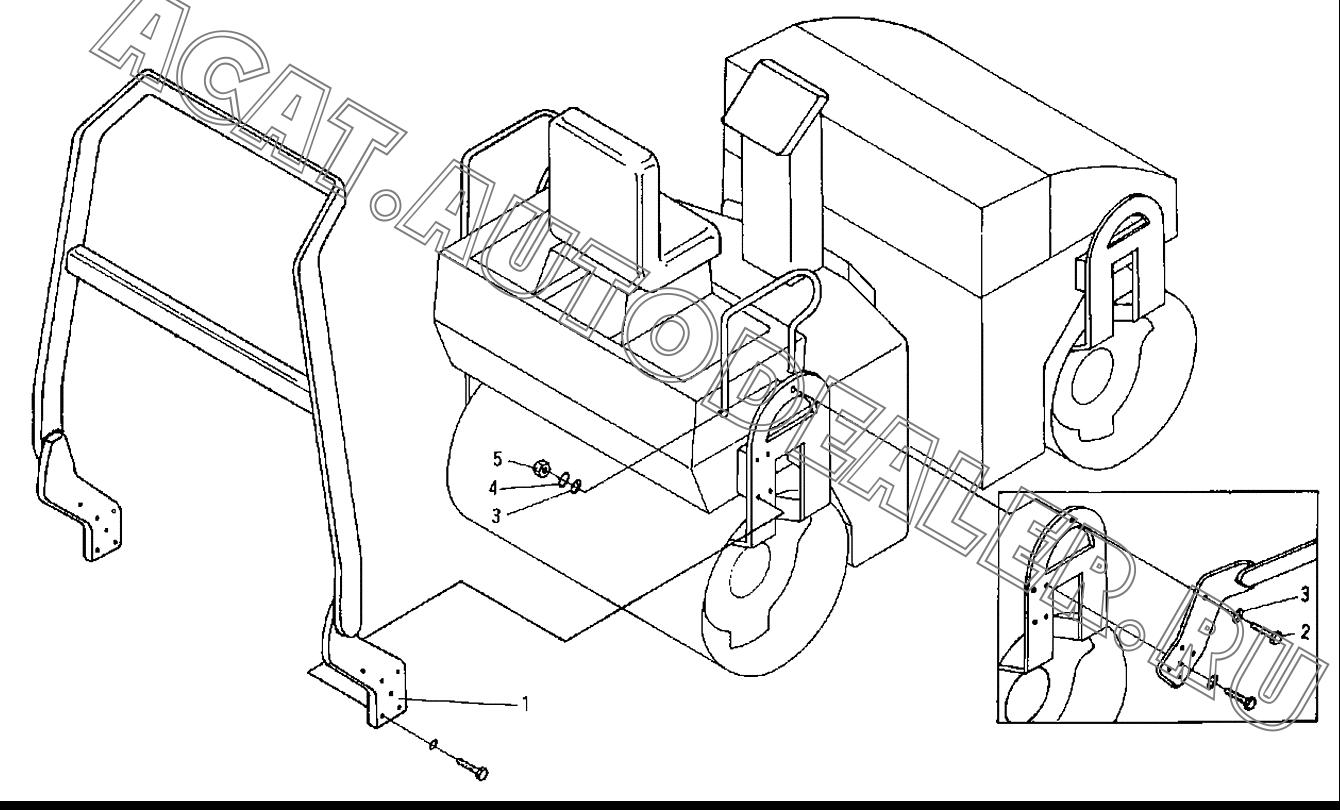 Противоугонное защитное устройство 3B1565 для XCMG XD30