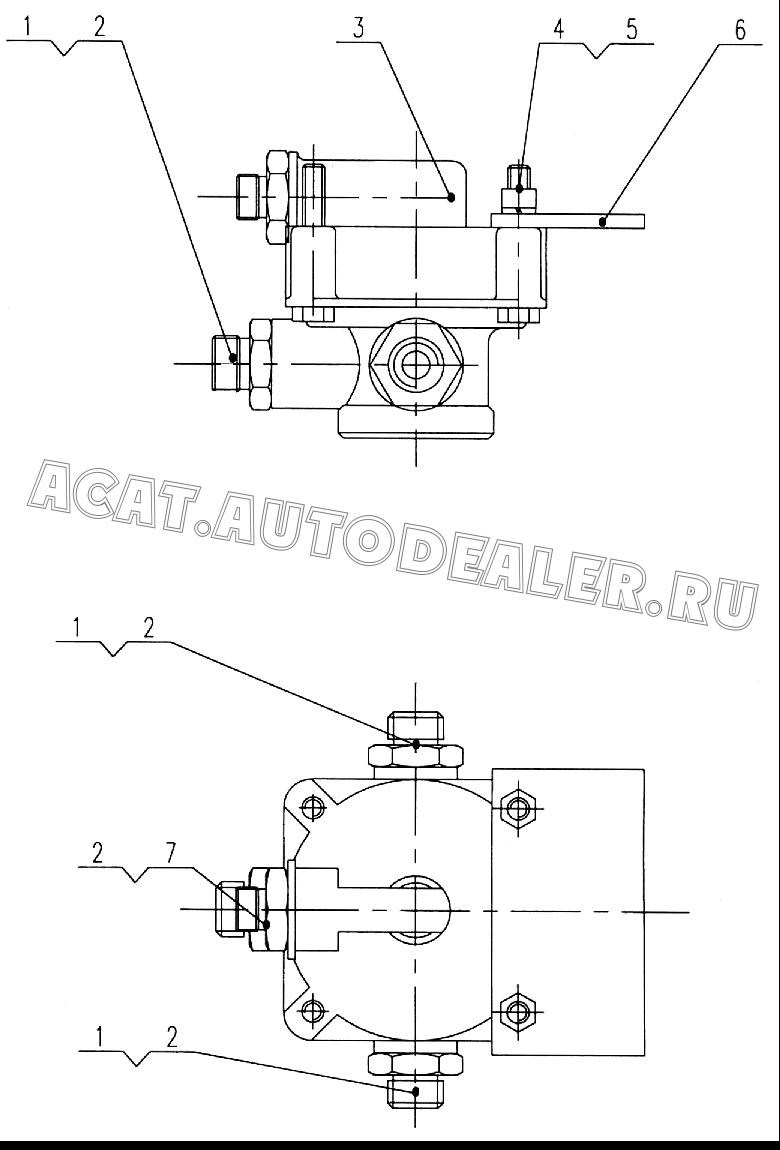 Plate XZ16K.41.1-1 для XCMG XZ16K-XZ50K