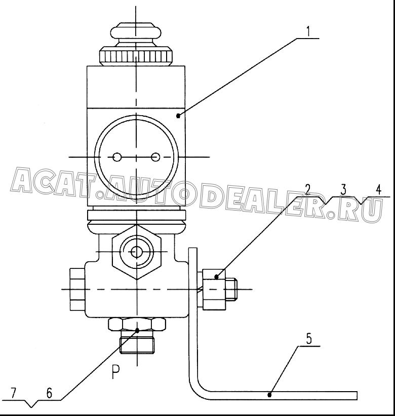 Bending plate XZ16K.41.2-2 для XCMG XZ16K-XZ50K