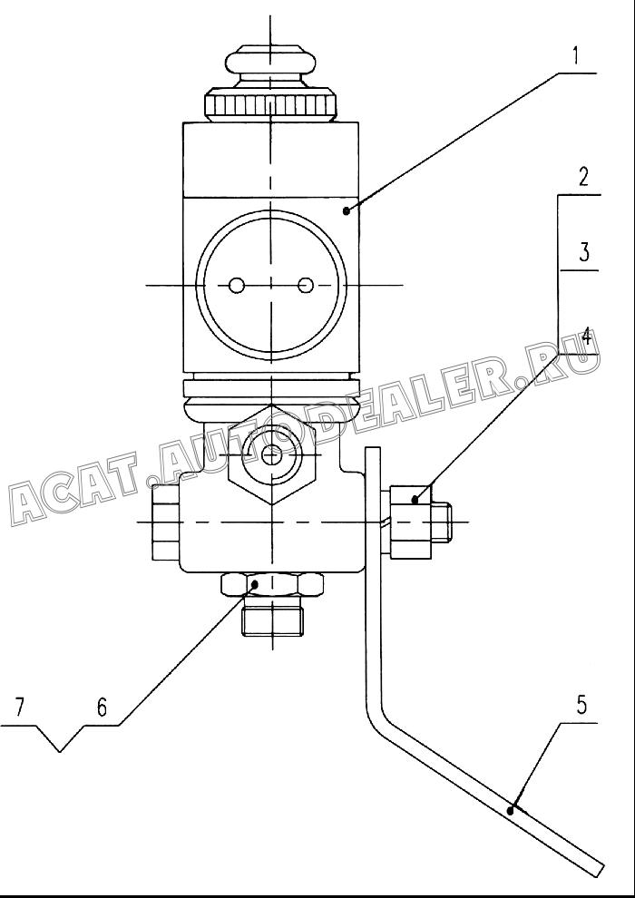 Bending plate XZ16K.41.5-1 для XCMG XZ16K-XZ50K