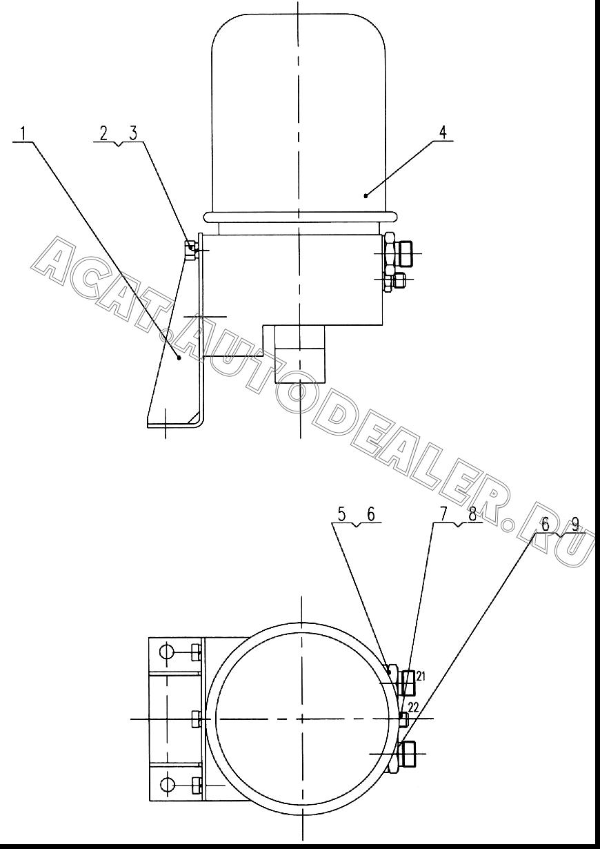 Connection G18 10120362 для XCMG XZ16K-XZ50K