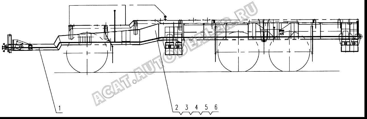 Beam wires XZ25K.26.1B для XCMG XZ16K-XZ50K