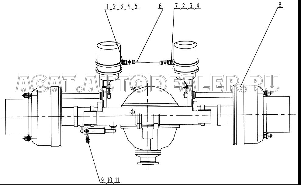 Rubber hose connector 10121653 для XCMG XZ50K