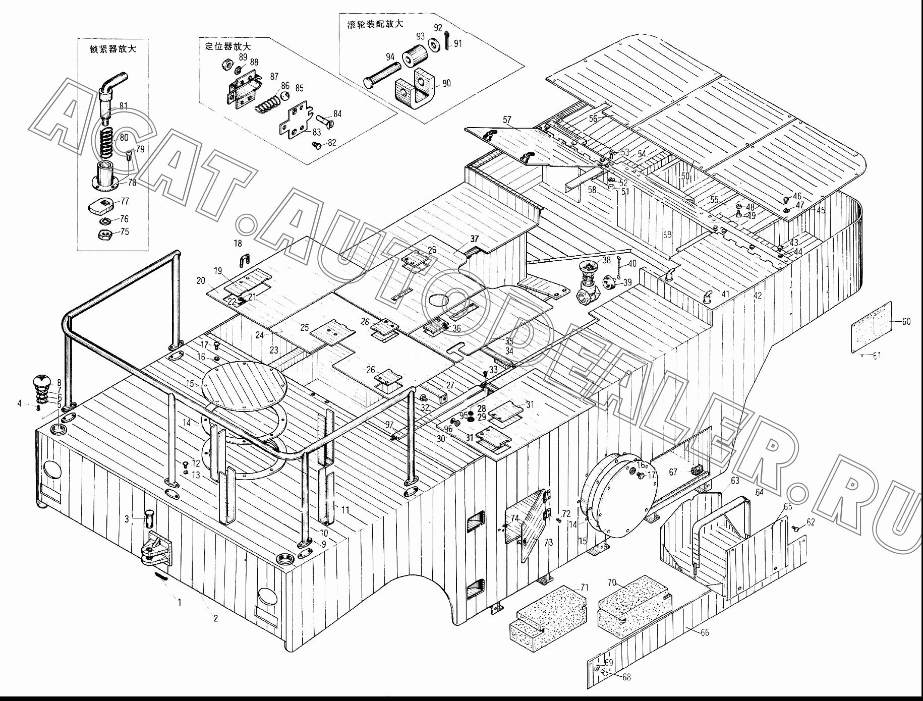 Pin A30X90/GB882 для XCMG YL16