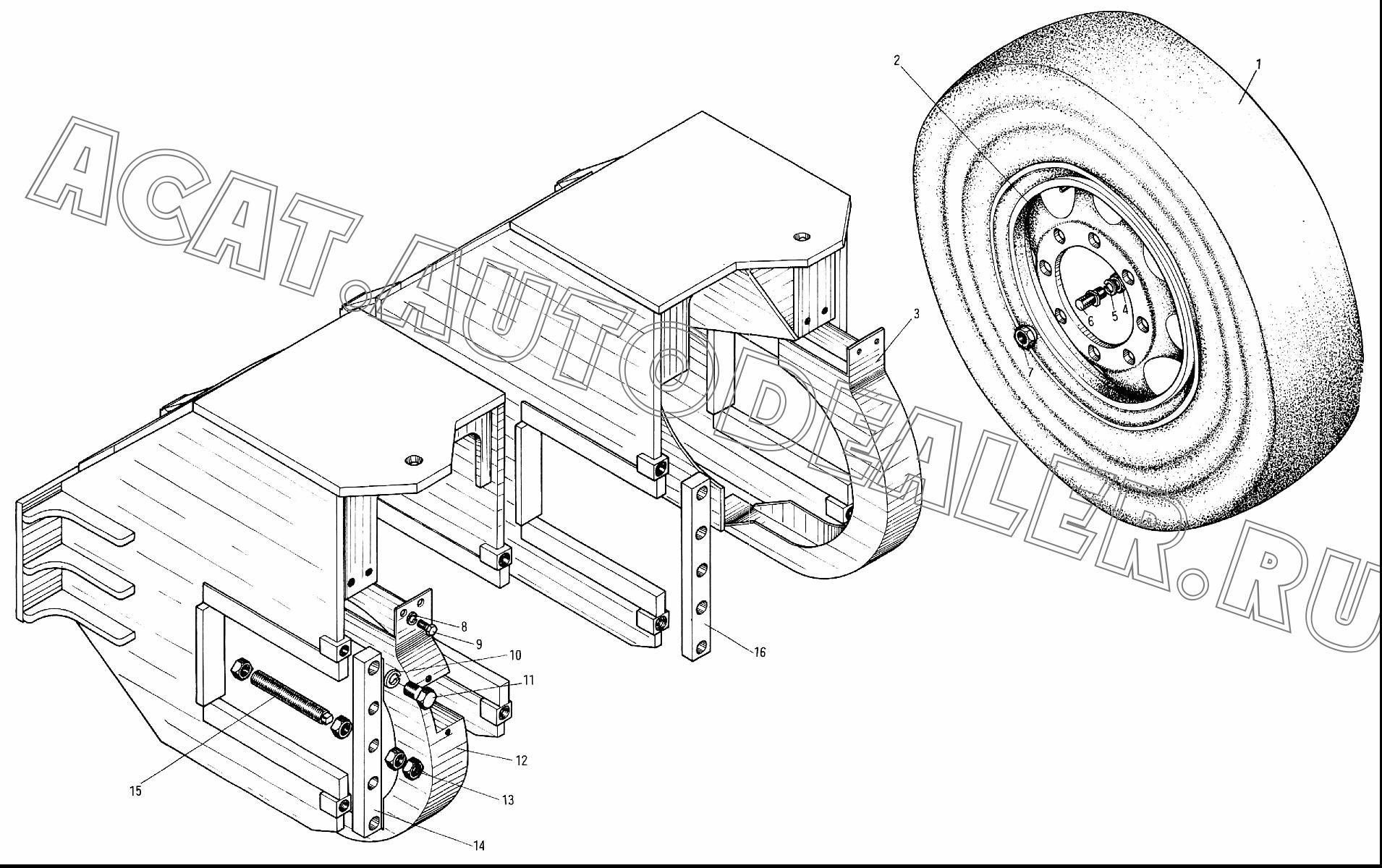 Clamp YL16.1-24 для XCMG YL16