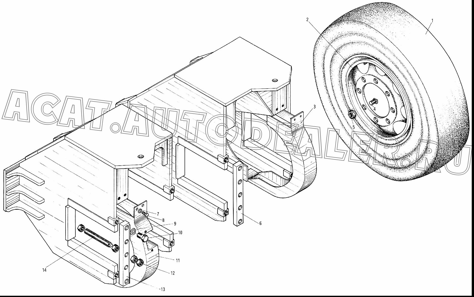 Tyre 11.00-20 для XCMG YL16