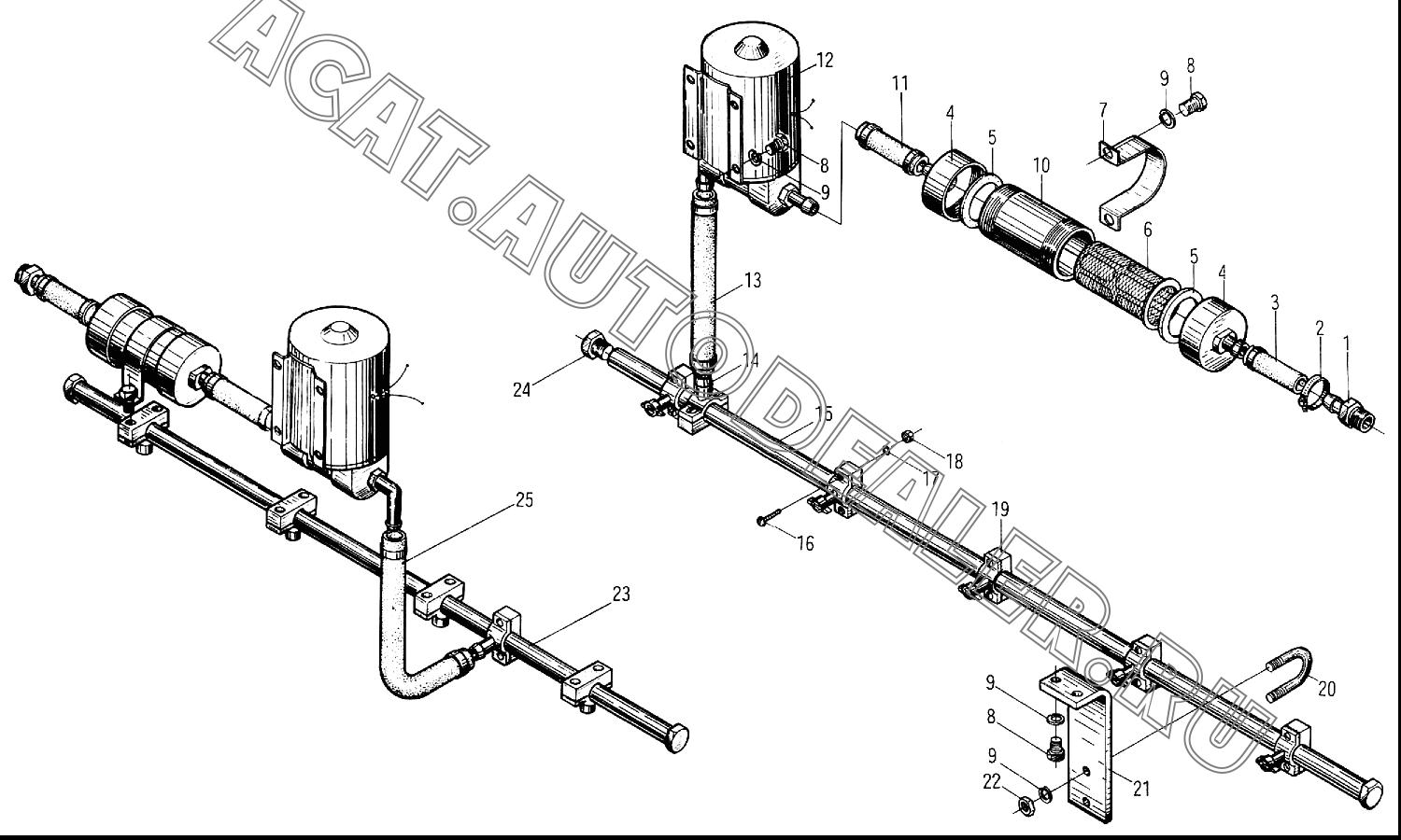 Strainer YZC7.7.1.7.1-3 для XCMG YL16