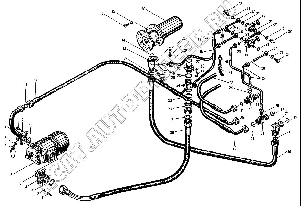 Suction adaptor YZ14JA-9-1 для XCMG YZ10, YZ12, YZ14