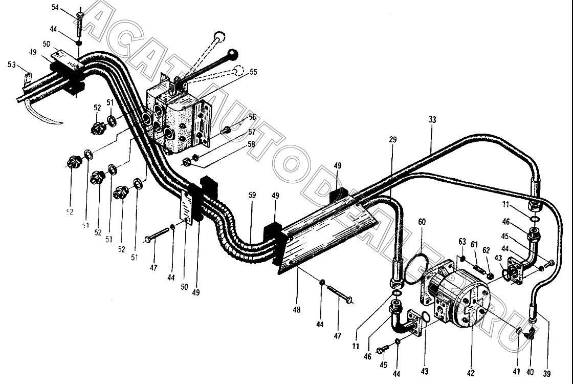 Adaptor 10 JB1927-77 для XCMG YZ10, YZ12, YZ14