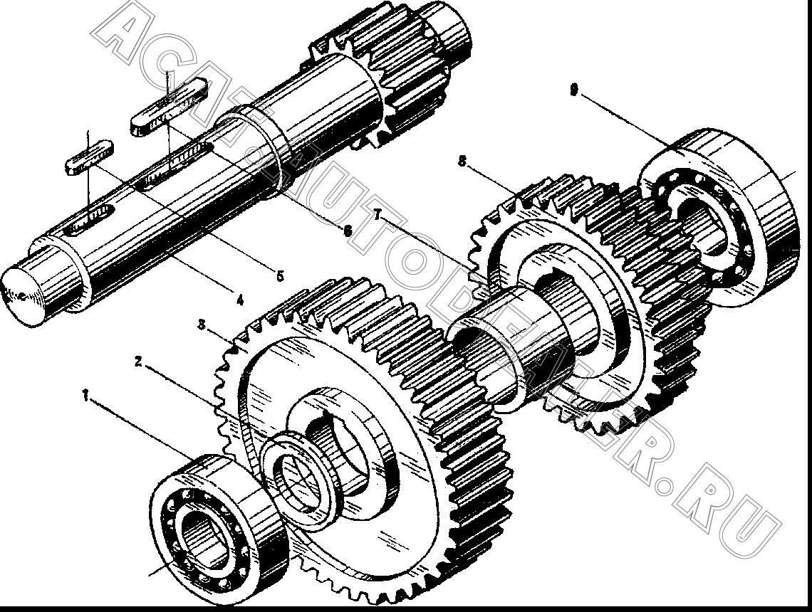 Подшипник C9-1680 для XCMG YZ16JC