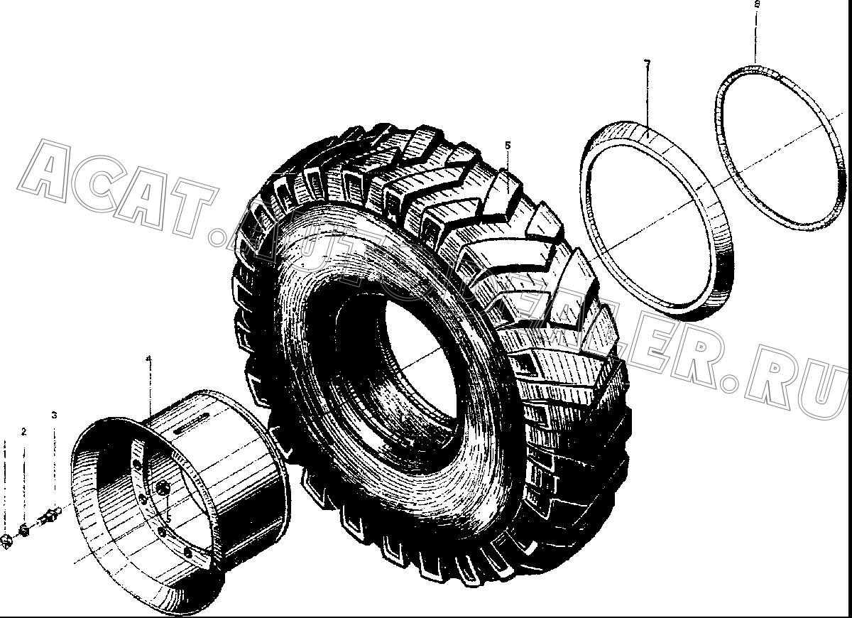 Обод A6-2020 для XCMG YZ16JC