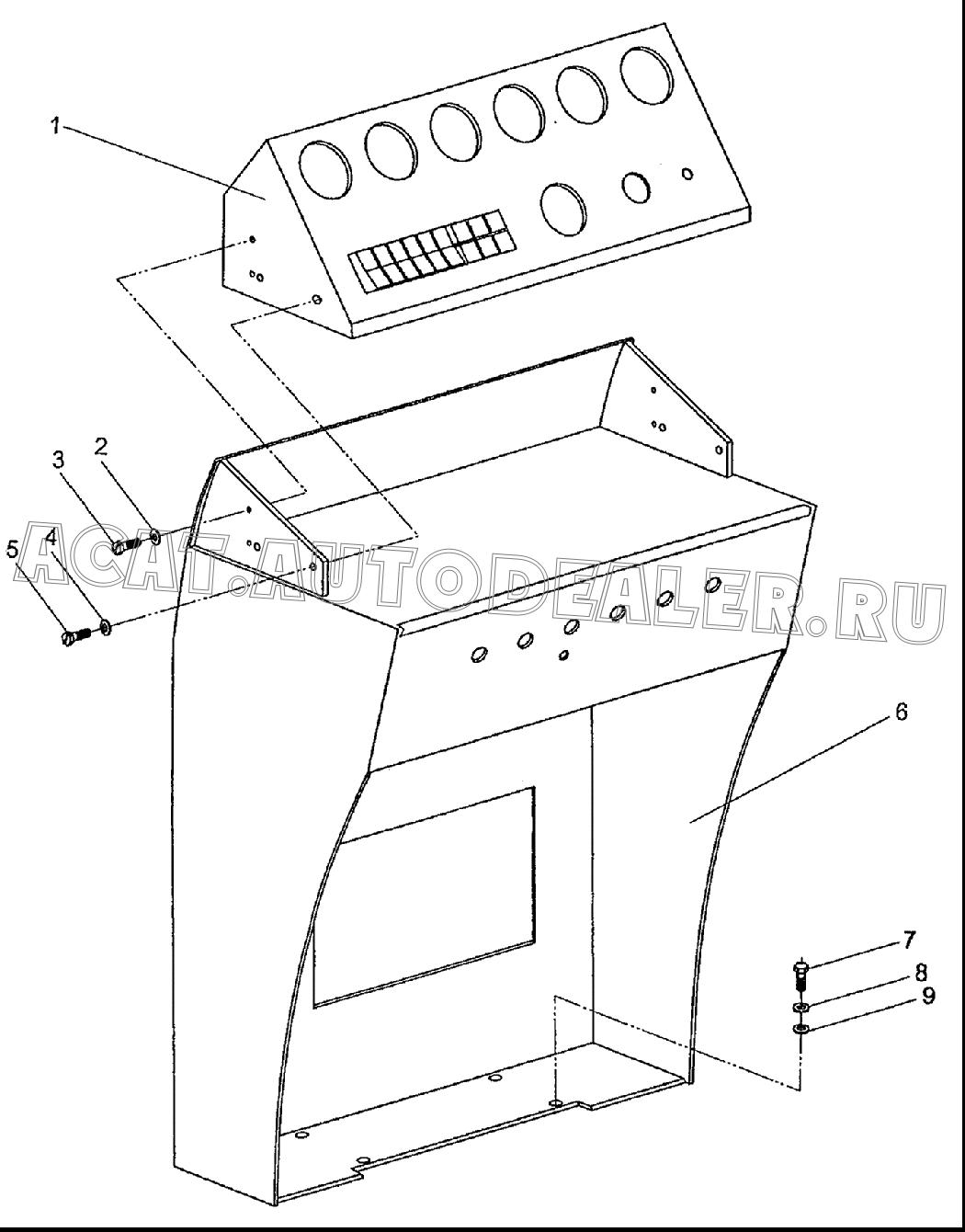 Пластина ZL40A.14-4A для XCMG LW166