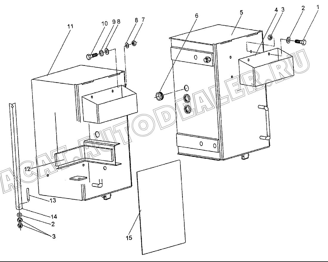 Кронштейн фары ZL16G.20.2 для XCMG LW166