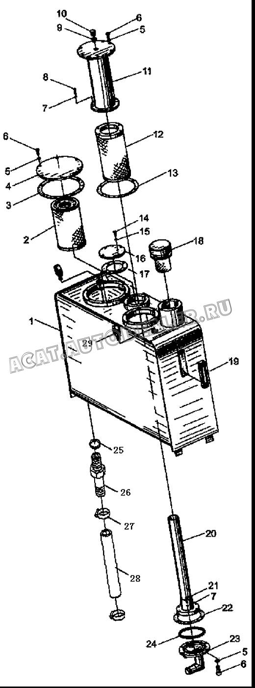 Plug M14x1.5 4614004 для XCMG LW300F