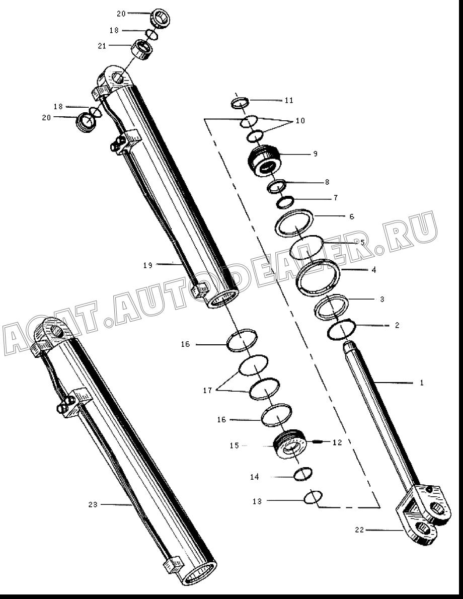 O-Ring 75X3.1 4801045 для XCMG LW300F