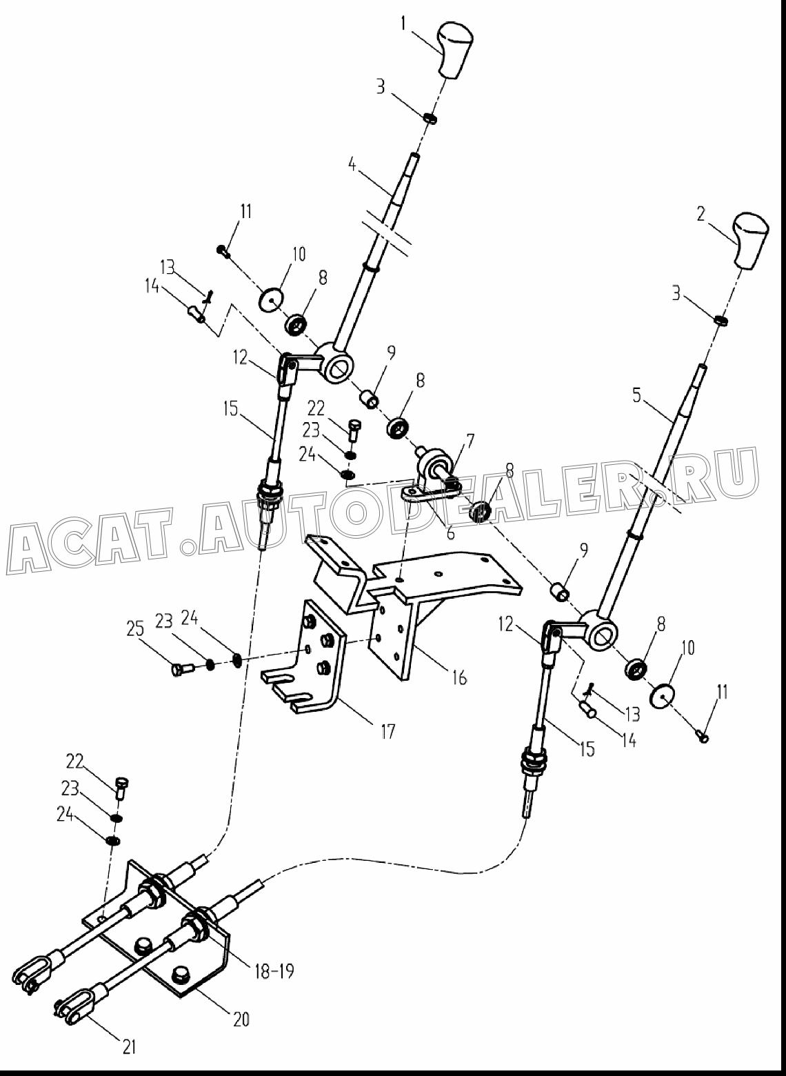 Handle Ball 5004756 для XCMG LW500F