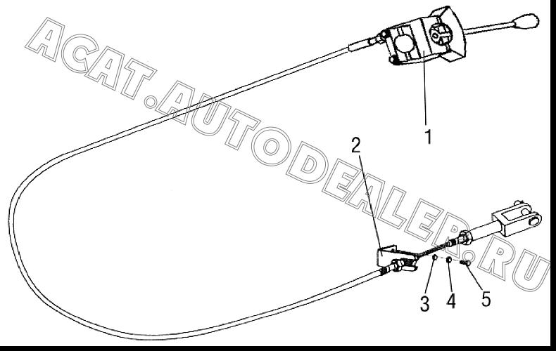 Shift Control 9352455 для XCMG LW500F