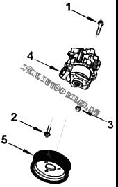 Насос ГУР 5270739 для Cummins ISF 2.8