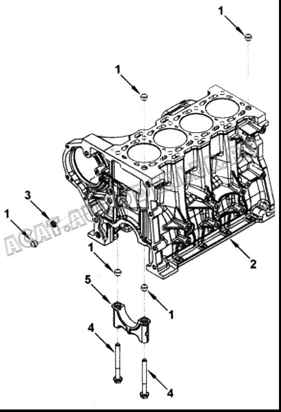 Круглый штифт 3900068 для Cummins ISF 2.8