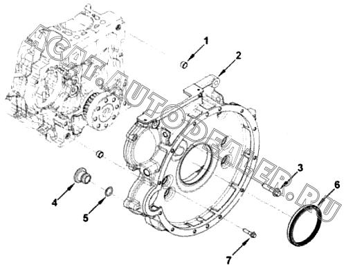 Картер маховика 5258848 для Cummins ISF 2.8